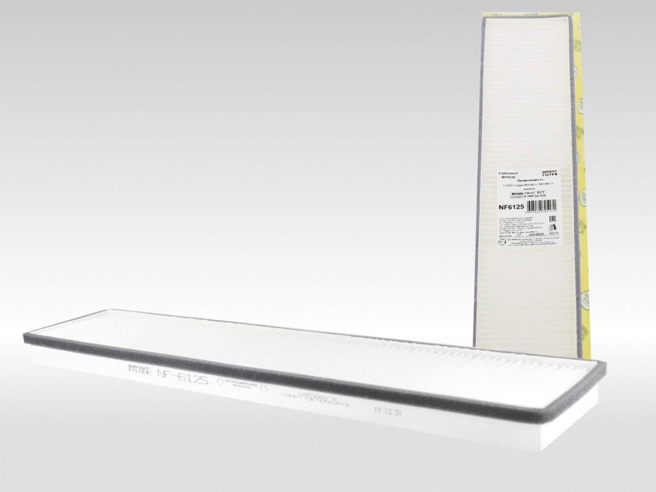 Салонный фильтр фильтр NEVSKY FILTER NF6125