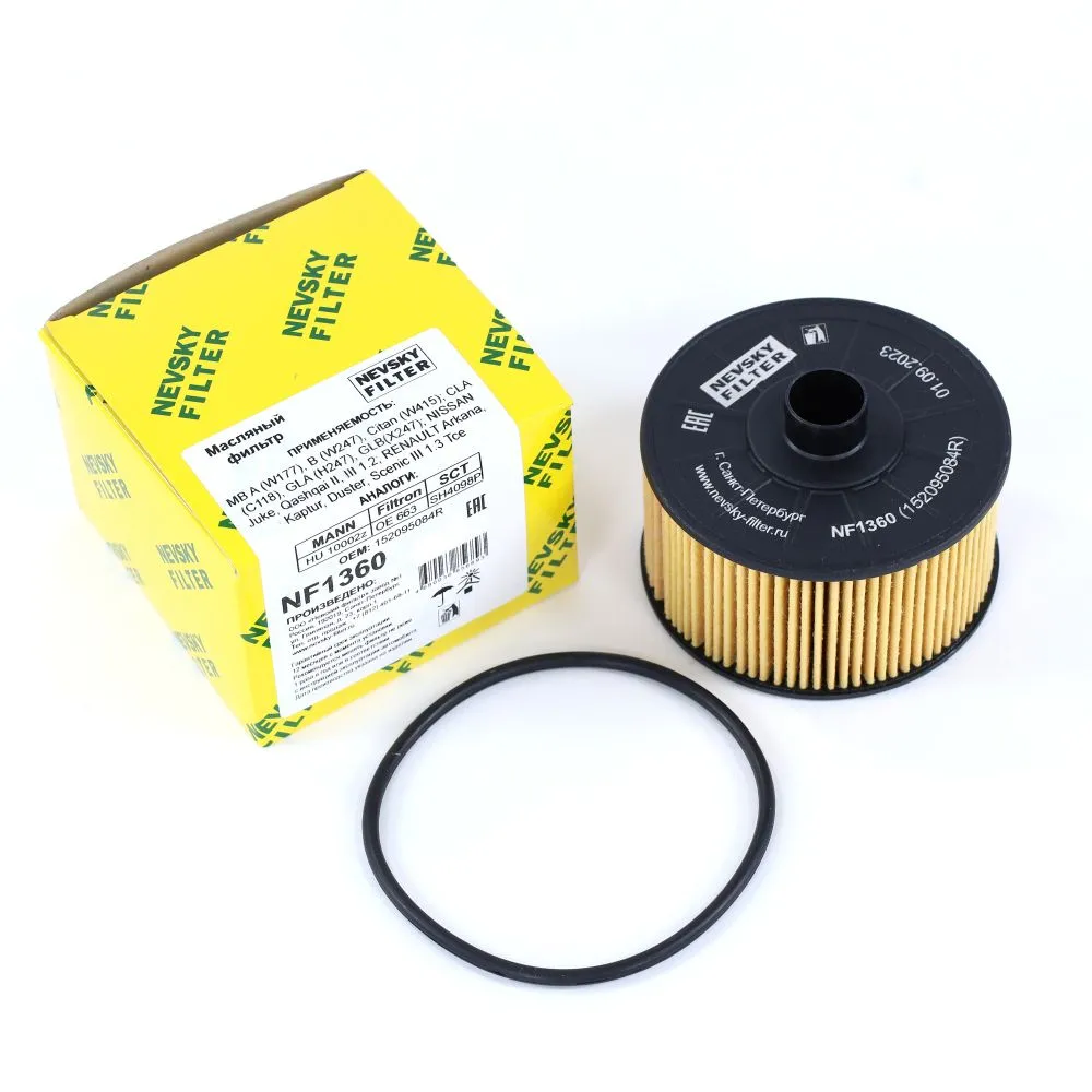 Масляный фильтр фильтр NEVSKY FILTER NF1360