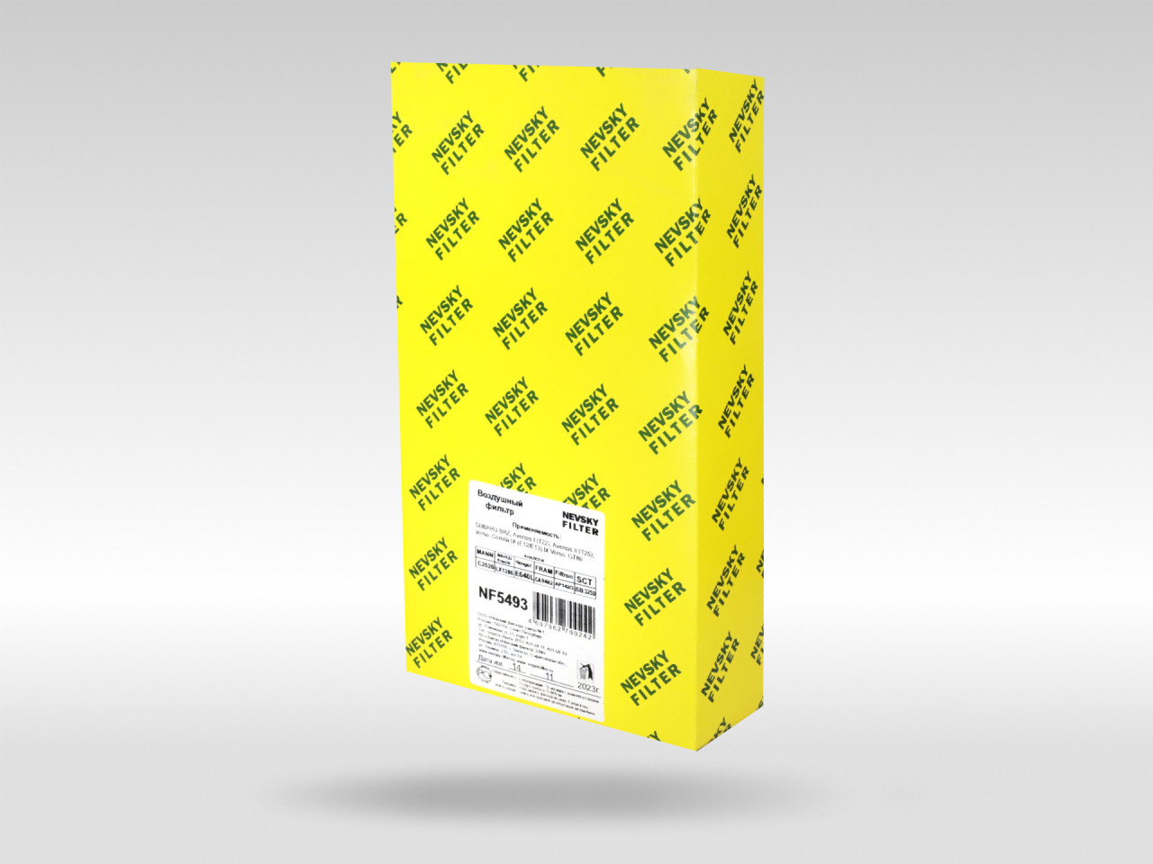 Воздушный фильтр фильтр NEVSKY FILTER NF5493