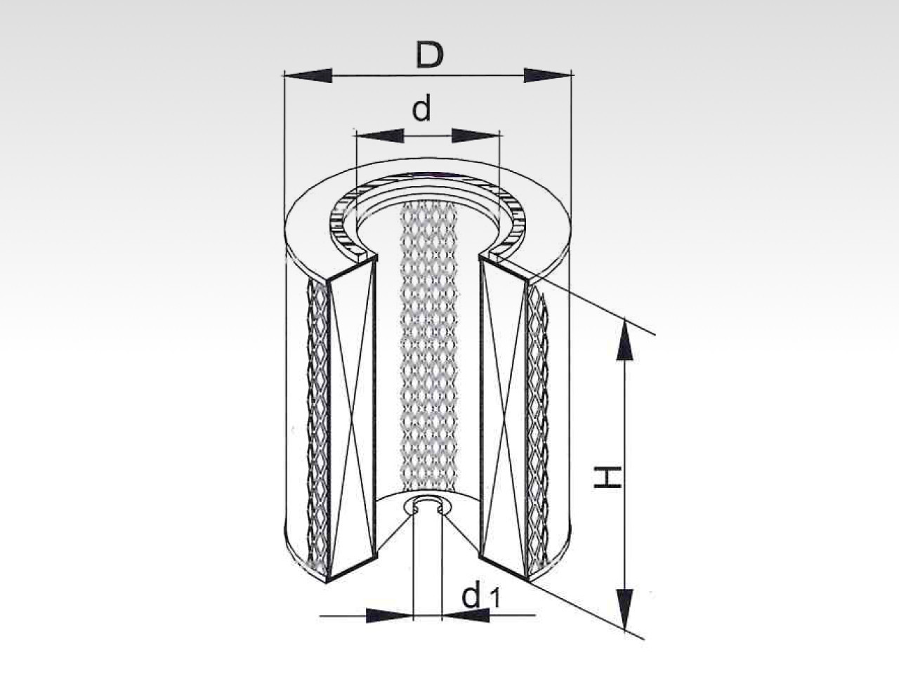 Воздушный фильтр фильтр NEVSKY FILTER NF46831