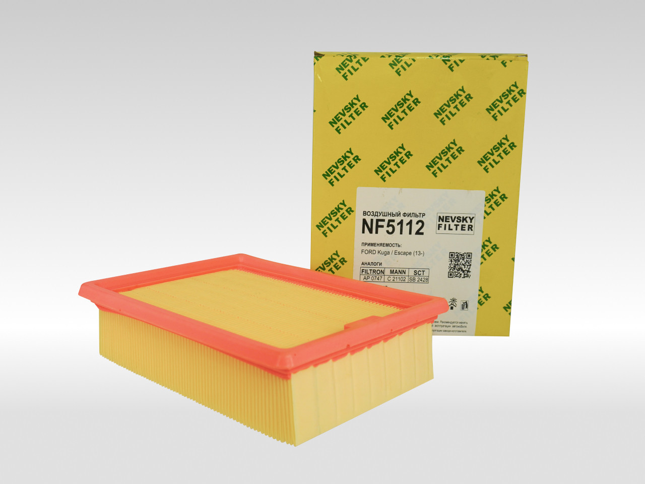 Воздушный фильтр фильтр NEVSKY FILTER NF5112